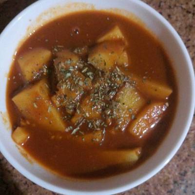  بطاطس مطبوخة 