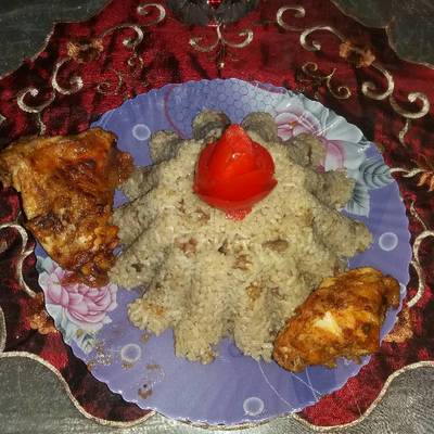  فراخ مشويه ورز بالخلطه بالكبد والاوانص 