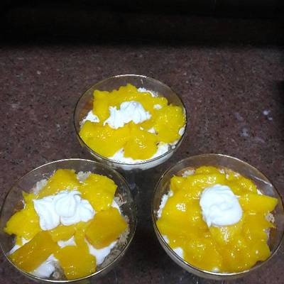  كنافة بالمانجة 