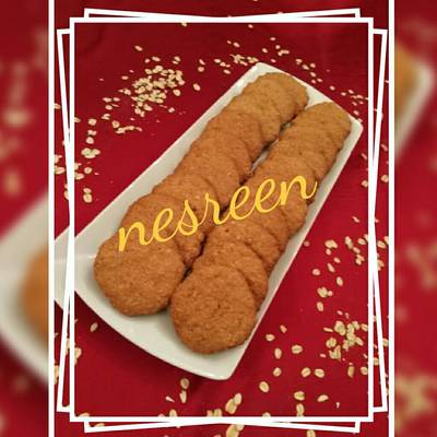  بسكوت شوفان للدايت ومريض السكر 