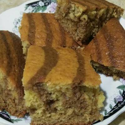  الكيكة المخططة 