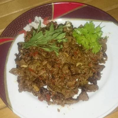  كبدة اسكندراني #أكلات_للعشاء 