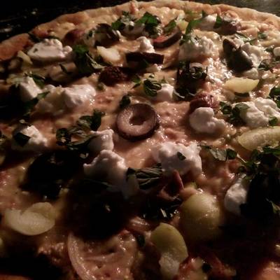  بيتزا الشوفان بالدجاج اللايت 