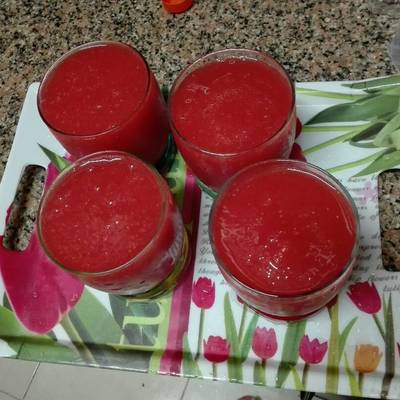  عصير فراولة 