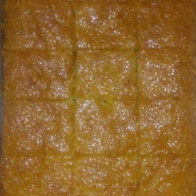  كيكة السميد و جوز الهند 