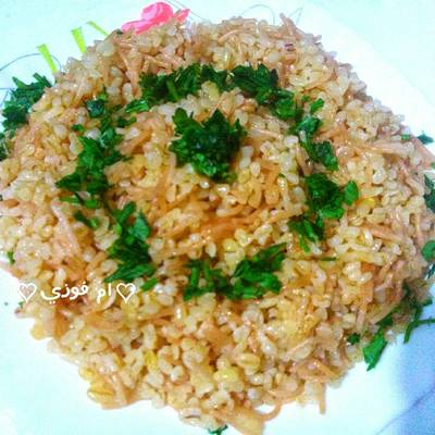  برغل و شعيرية 