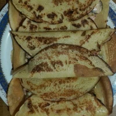  كريب بيتى بحشوة الجبنة والخضار (سهلة وخفيفة) 