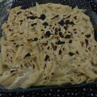  معكرونة بشاميل بدون لحمة 