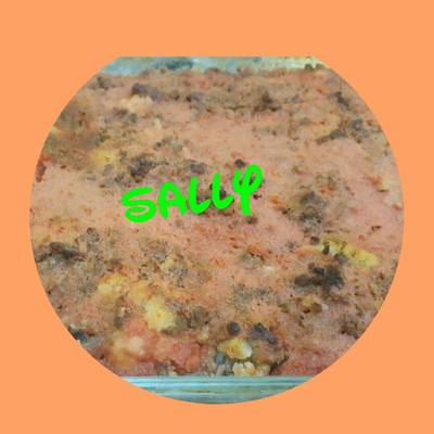  قرنبيط (((زهرة)))باللحمه المفرومة 