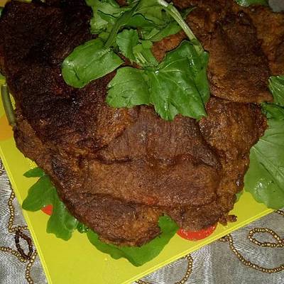  لحمة مشوية علي طريقتي