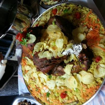  رز بريانى بافخاد الدجاج 