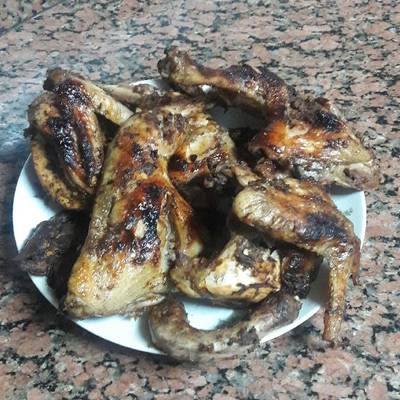  فراخ مشوية بالفحم