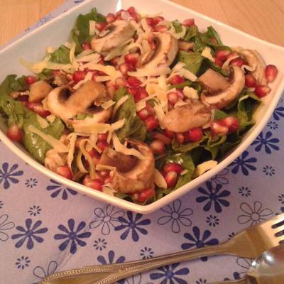  سلطه الجرجير والمشروم 