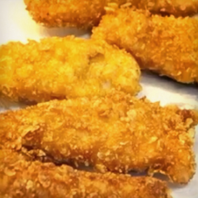  اصابع الدجاج المقرمشة 