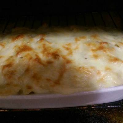  طاجن مكرونة بالشاورما 