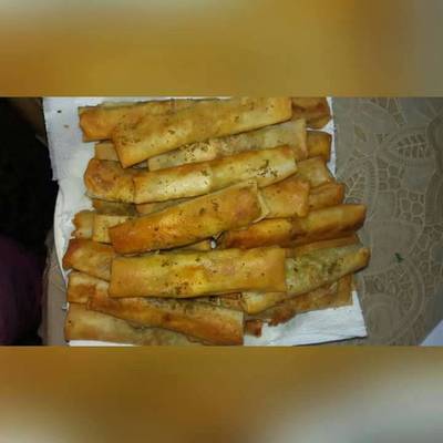  اسبرنج رولز بالجبنة