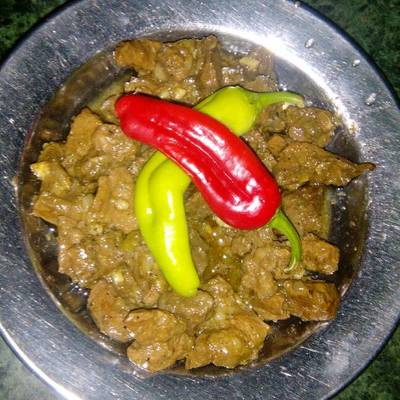  كبده بالبصل ع طريقتي