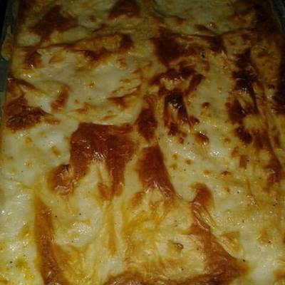  المكرونه البشاميل بتكاتها 