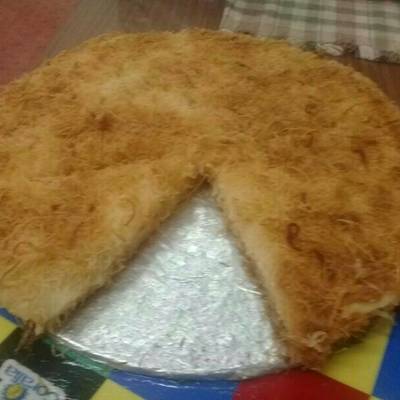  كنافه بالكريمه 