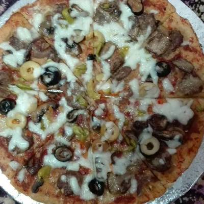  بيتزا مشروم 