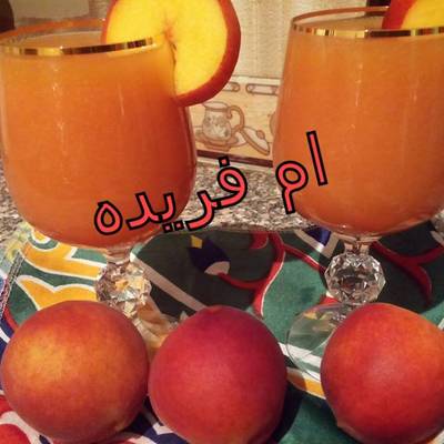  عصير الخوخ بتكاتي 