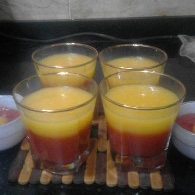  مهلبية المانجو الفراولة 