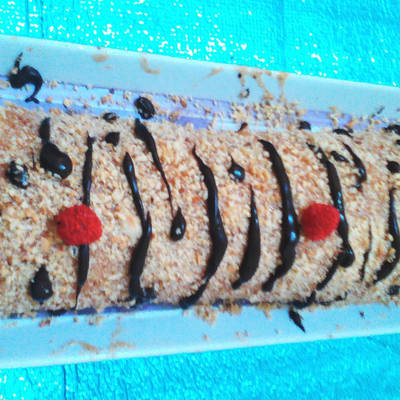  سويس رول بالكرامل 