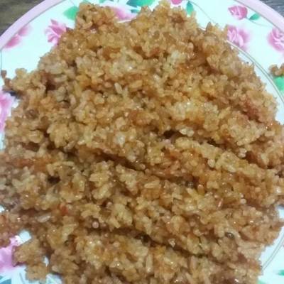  رز السمك الأحمر بطريقتى 