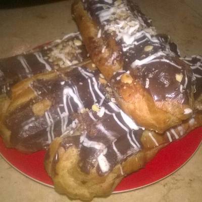  الاكلير بالكاسترد 