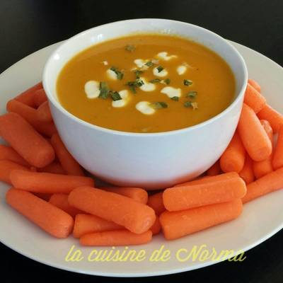  شوربة الجزر 