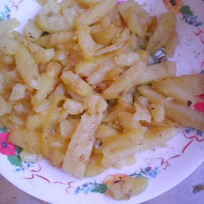  البطاطس المقلية 