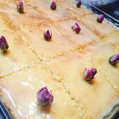  اسهل طريقه لعمل البسبوسه 