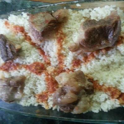  فته لحمه بالخل والتوم ع الطريقه المصريه 