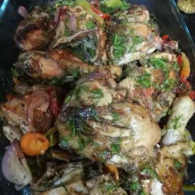  طاجن الفراخ المتبل 