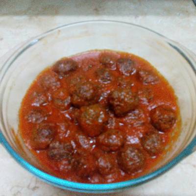  كفته الارز بالصلصه 