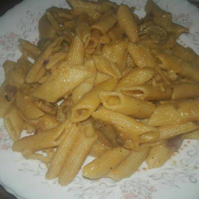  مكرونة بالصوص البمبى