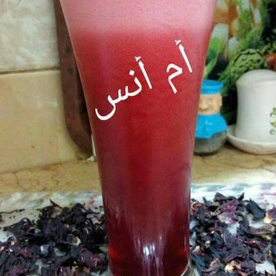  الكركديه البارد او العناب 