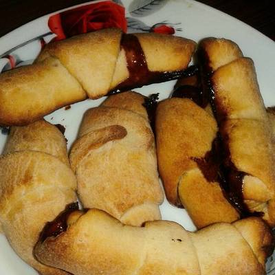  كرواسون بالشكولاته 