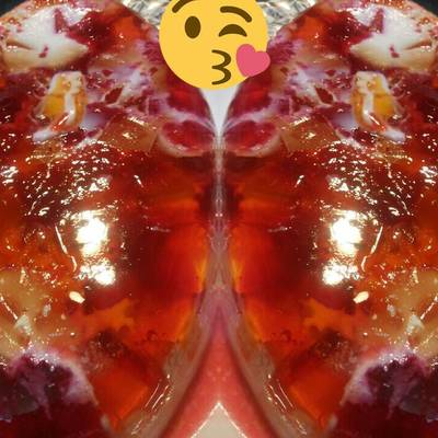  تورتة جلي الموزاييك 