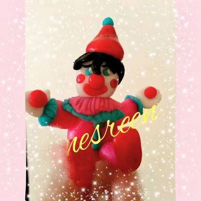  مجسم للارجوز بعجينه السكر 