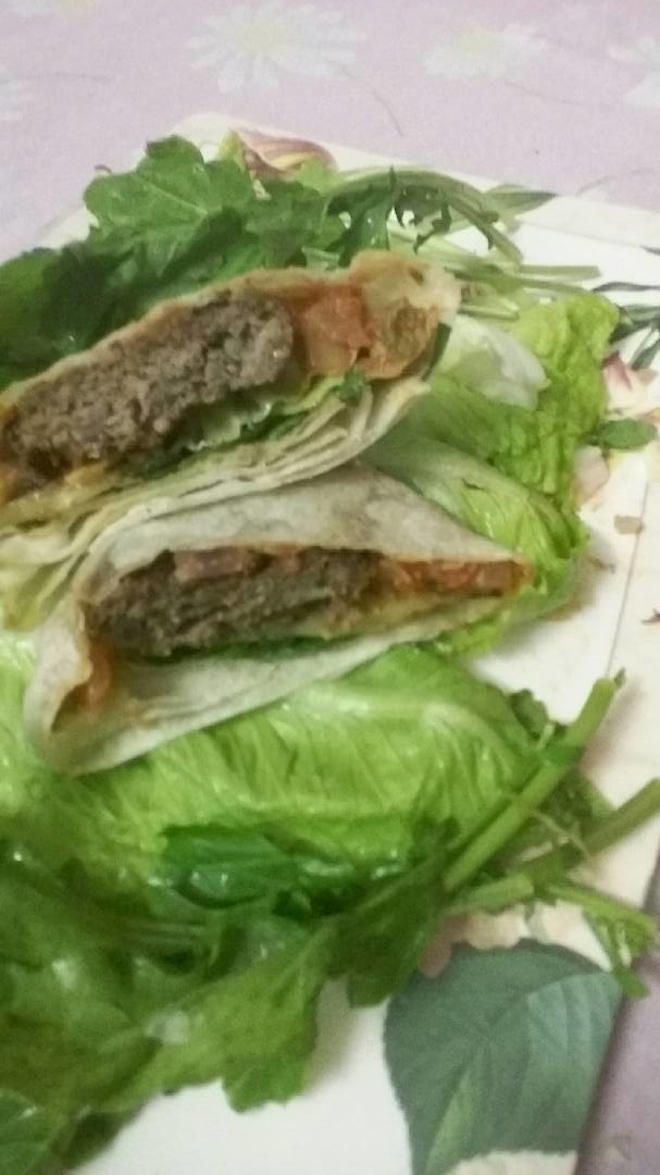  برجر بعيش الصاج 