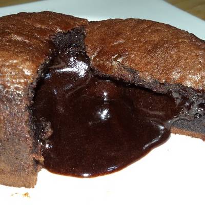  الحلوى الفرنسيه فوندان الشوكلاته 