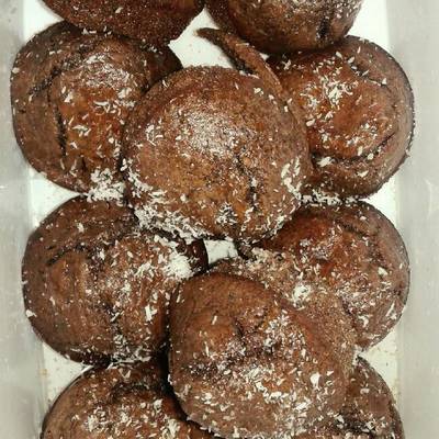  كب كيك الكاكاو 