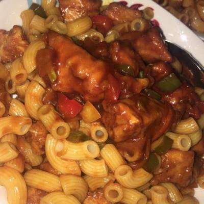  سيزلينج الفراخ بالمكرونة 