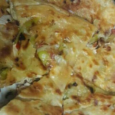  فطير شرقي بشاورمة الفراخ 