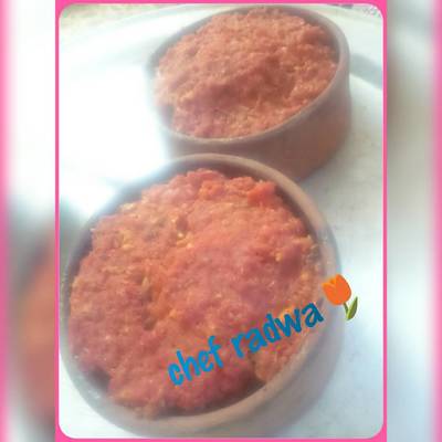  طاجن لسان عصفور ب اللحم الضاني 