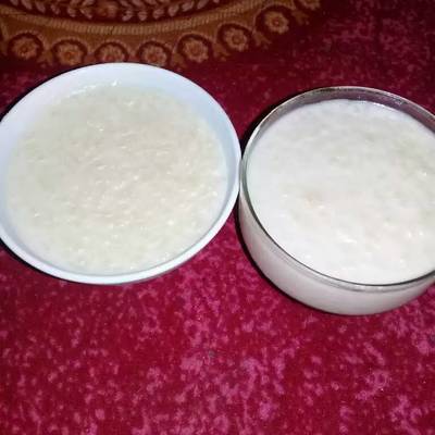  ارز بللبن والقشطة 