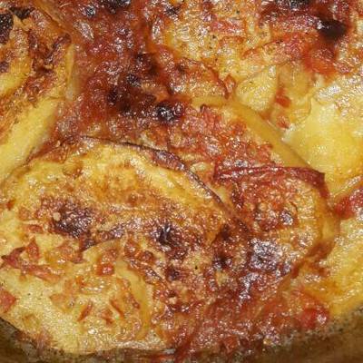  صنیه بطاطس في الفرن 