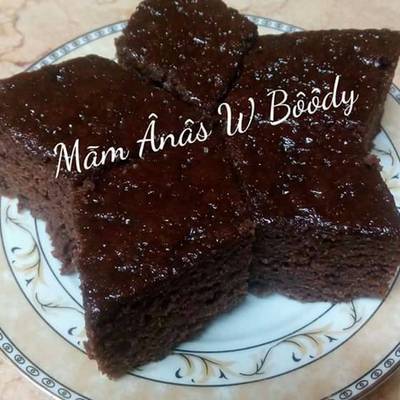  كيك الشيكولاته بالموز 