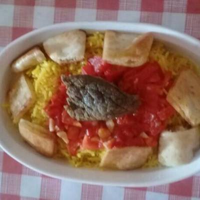  فته رز ولحم